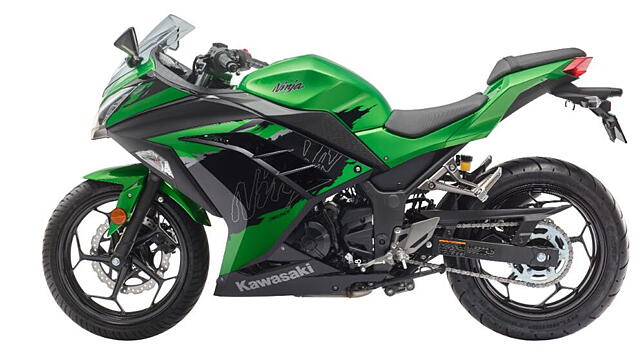 Kawasaki Ninja 300 Left Side View