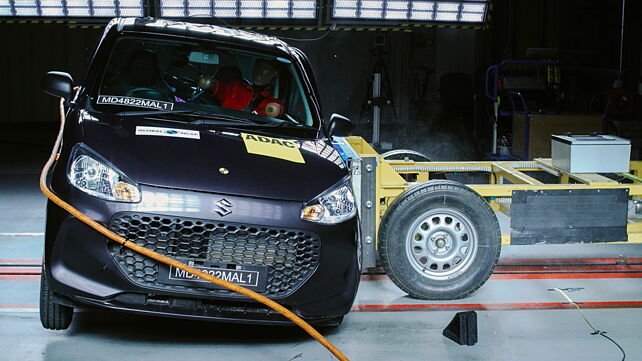 Maruti Suzuki Alto K10 scores 2 stars in Global NCAP crash test	