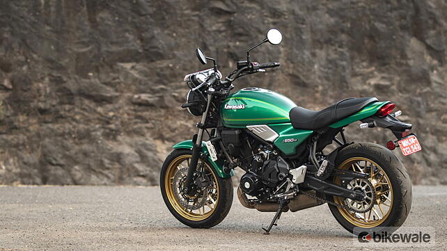 Kawasaki Z650RS Left Rear Three Quarter