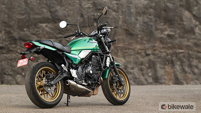 Kawasaki Z650RS Right Rear Three Quarter