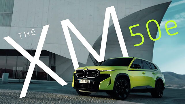 Entry-level BMW XM 50e teased