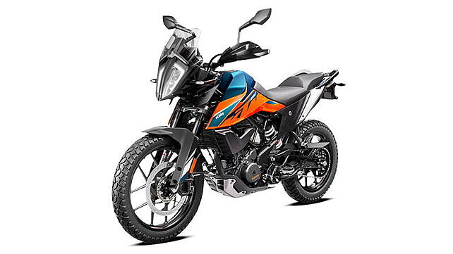 KTM 390 Adventure Left Front Three Quarter