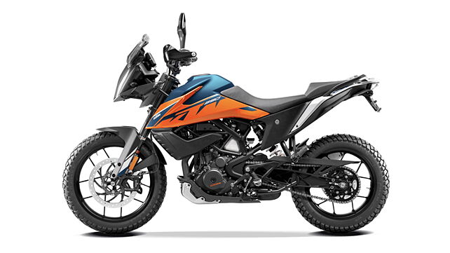 2023 KTM 390 Adventure range available in three colours in India
