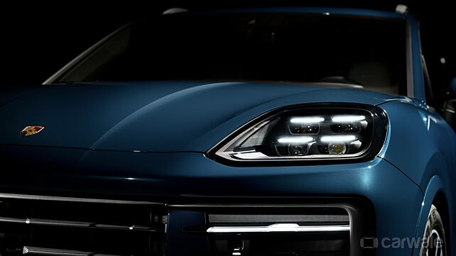 New Porsche Cayenne front design revealed