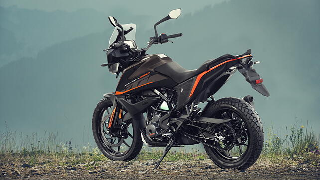 KTM 390 Adventure X Left Rear Three Quarter