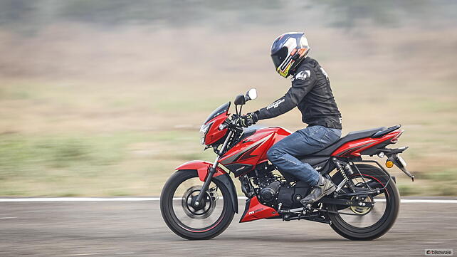 TVS Apache RTR 160 Left Side View