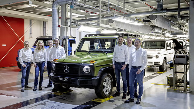Mercedes-Benz G-Class achieves five lakh units production milestone