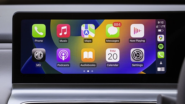 MG Comet EV Infotainment System MG Comet EV Infotainment System