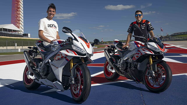 Limited-edition Aprilia RSV4 Factory and Tuono V4 Factory Speed White revealed