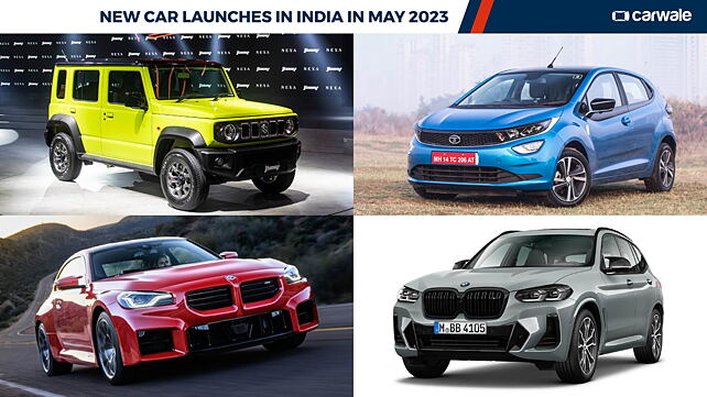 New car launches in India in May 2023