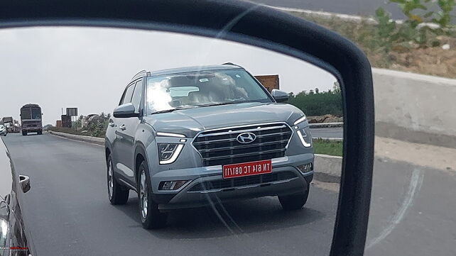 Hyundai Creta EV continues testing in India