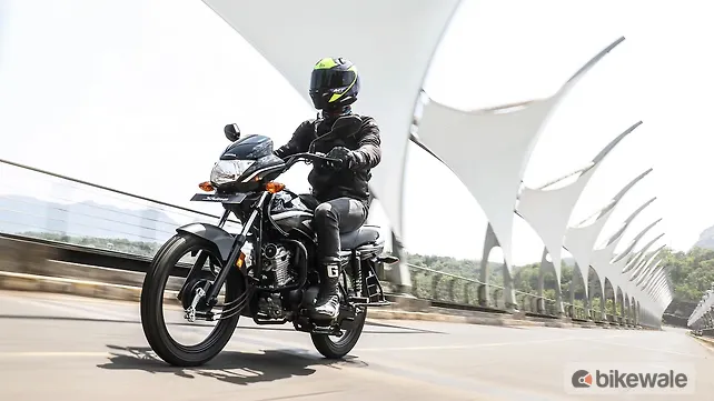 Honda Shine 100 Left Front Three Quarter