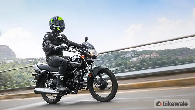 Honda Shine 100 Right Front Three Quarter