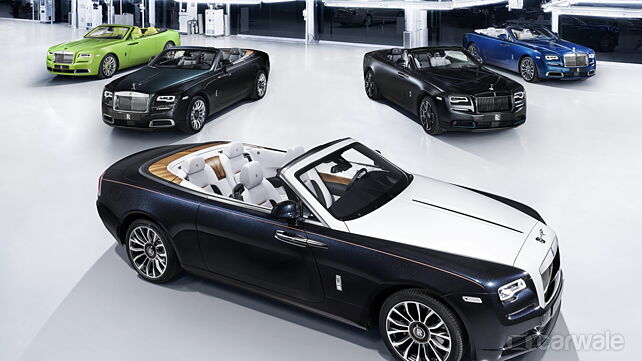 Rolls-Royce ends production of the glamorous Dawn Convertible
