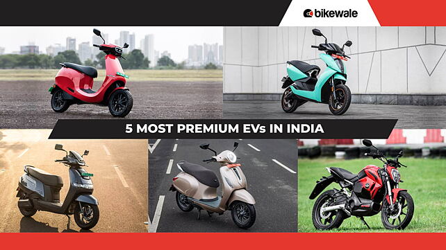 5 Most premium electric scooters on sale in India - BikeWale