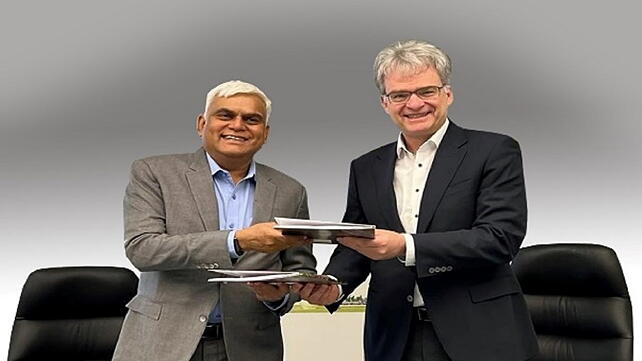 Kishor Patil, CEO, KPIT Technologies and Dr Dirk Walliser, SVP Research & Development, ZF Group