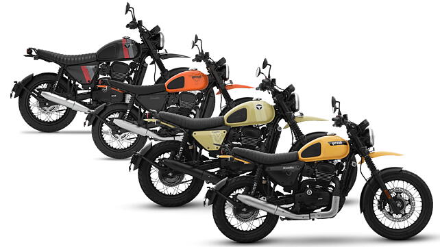 Yezdi Scrambler Right Side View