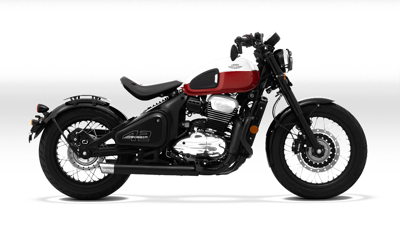 2023 Jawa 42 Bobber available in three colour options in India