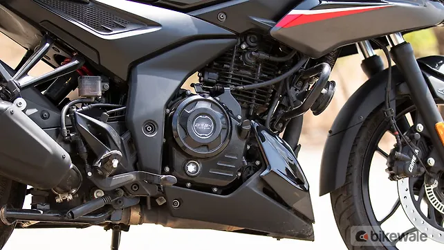 Bajaj Pulsar F250 Engine From Right Bajaj Pulsar F250 Engine From Right