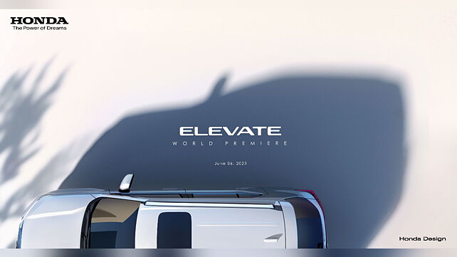 Honda Elevate SUV to be unveiled in India on 6 June