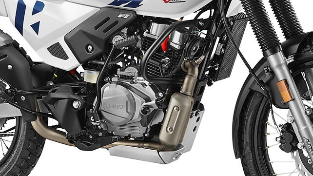 Hero Xpulse 200 4V Engine From Right