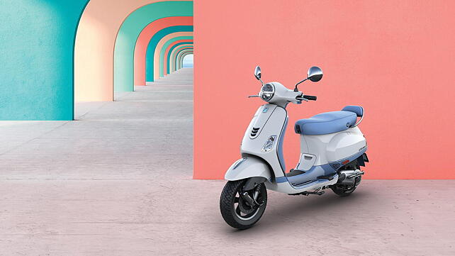 Newly launched Vespa Dual available in four colours in India