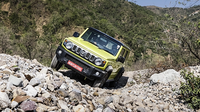 Maruti Suzuki Jimny Left Front Three Quarter Maruti Suzuki Jimny Left Front Three Quarter