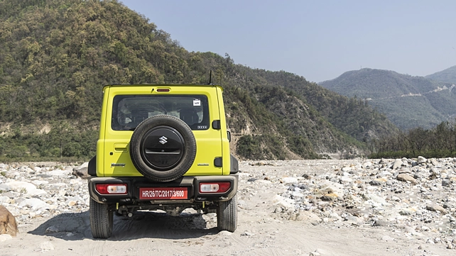 Maruti Suzuki Jimny Rear View Maruti Suzuki Jimny Rear View