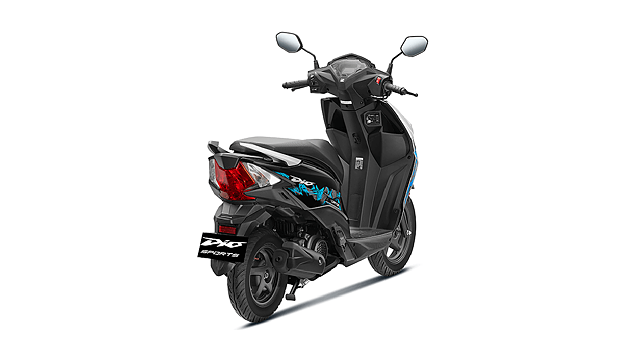 Honda Dio Right Side View