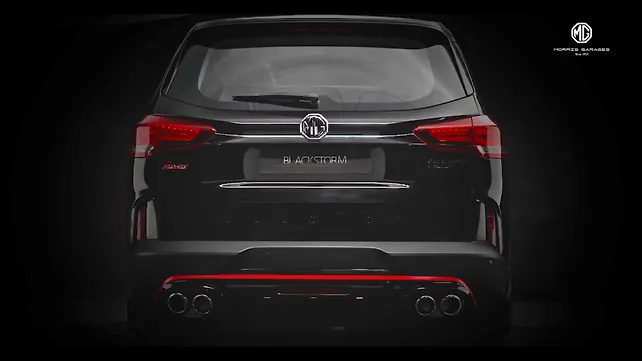 MG Gloster Black Storm edition to be launched in India tomorrow MG Gloster Black Storm edition to be launched in India tomorrow