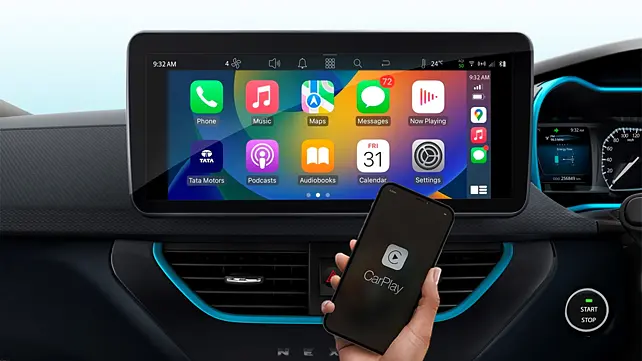 Tata Nexon EV Max XZ+ Lux gets a new 10.25-inch infotainment system Tata Nexon EV Max XZ+ Lux gets a new 10.25-inch infotainment system