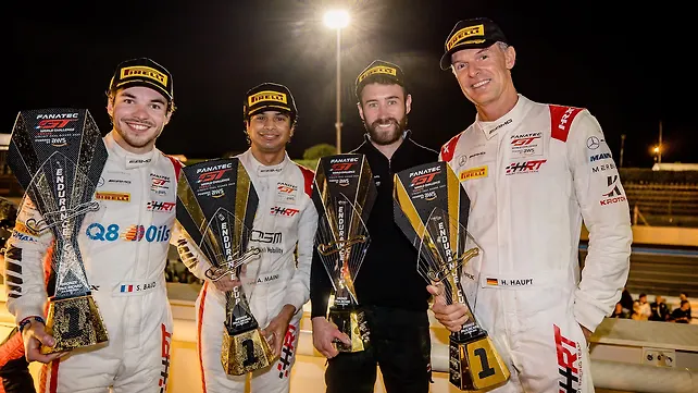 Arjun Maini and team take class victory for HRT at Paul Ricard Arjun Maini and team take class victory for HRT at Paul Ricard