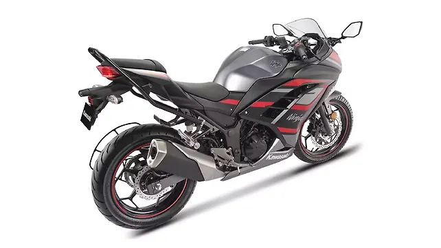 Kawasaki Ninja 300 Right Rear Three Quarter