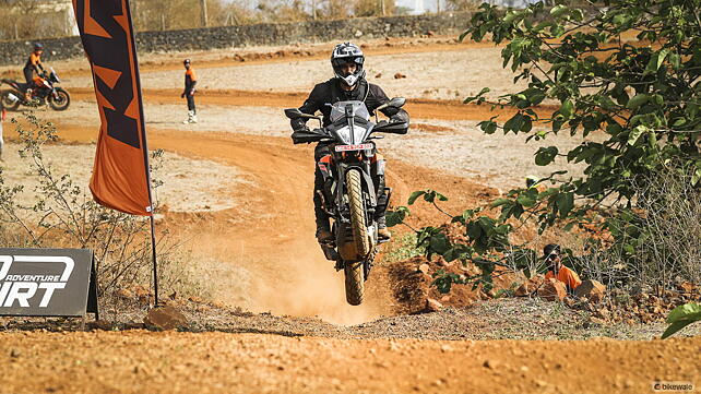 KTM 390 Adventure Front View