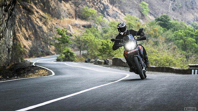 KTM 390 Adventure Front View