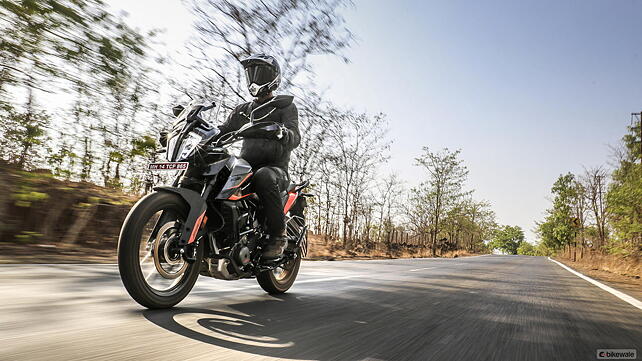 KTM 390 Adventure Left Front Three Quarter