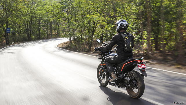 KTM 390 Adventure Left Rear Three Quarter