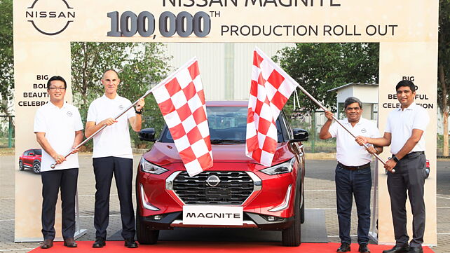 Nissan Magnite achieves 1 lakh units production milestone