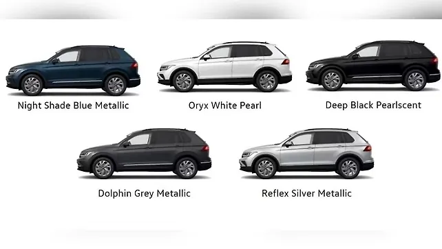 Volkswagen Tiguan colour options rejigged - CarWale