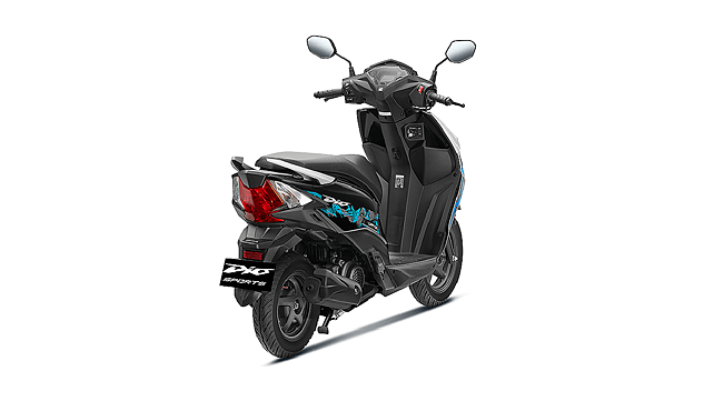 Honda Dio Right Rear Three Quarter