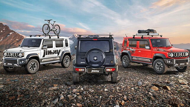 Maruti Jimny accessories detailed