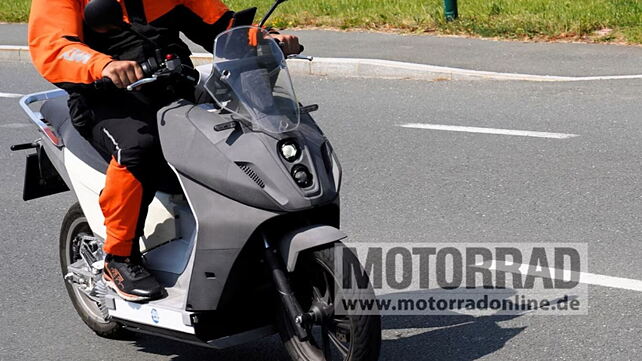 KTM electric scooter spotted on test; likely to be made in India
