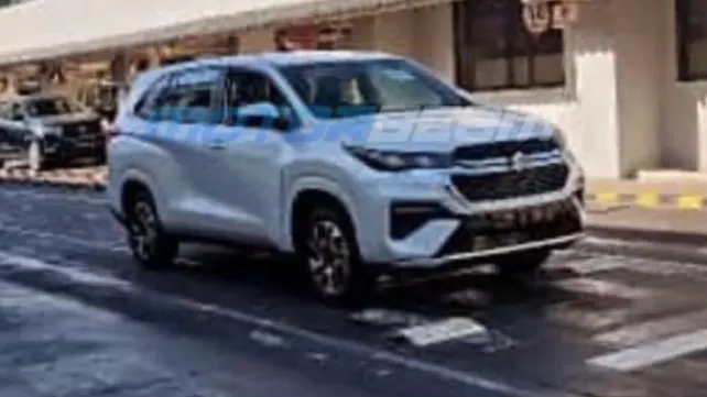 Maruti Suzuki Engage MPV spied undisguised Maruti Suzuki Engage MPV spied undisguised