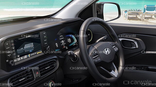 This is the Hyundai Exter's interior before you were supposed to see it