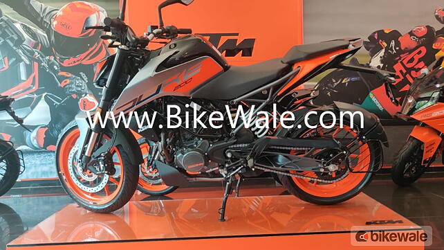 KTM 200 Duke Left Side View