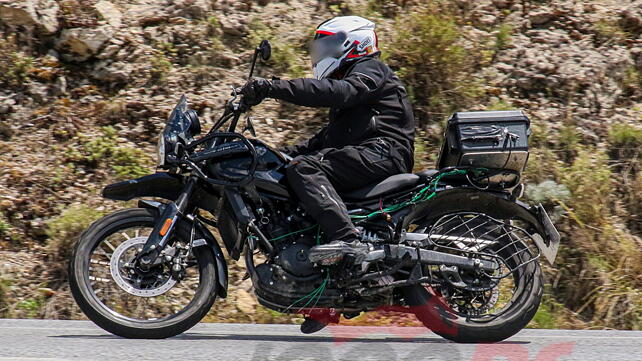 Royal Enfield Himalayan 450 Left Side View