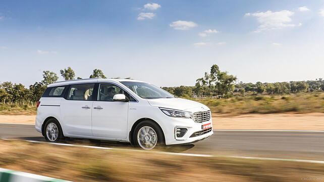 Kia Carnival delisted from official website in India