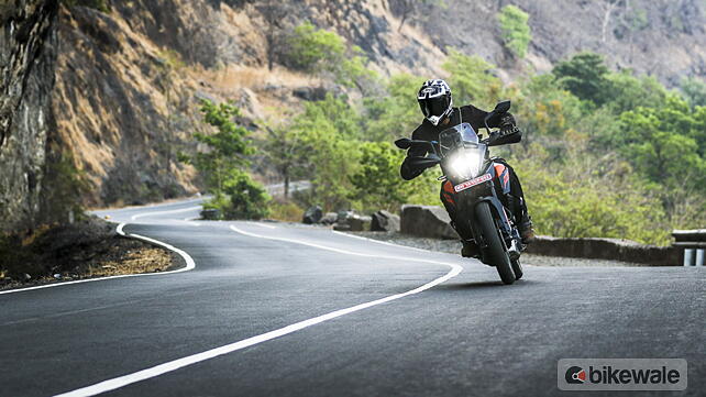 KTM 390 Adventure Front View