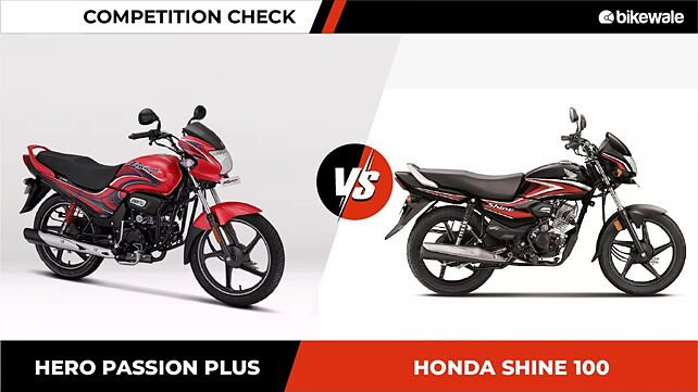 Hero Passion Plus vs Honda Shine: Competition Check