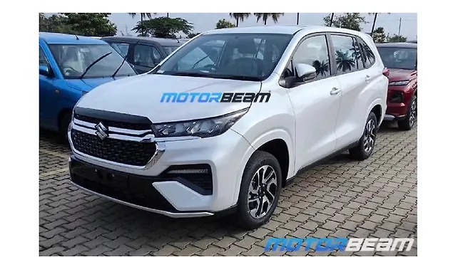 Maruti Invicto reaches local dealerships; exterior design leaked